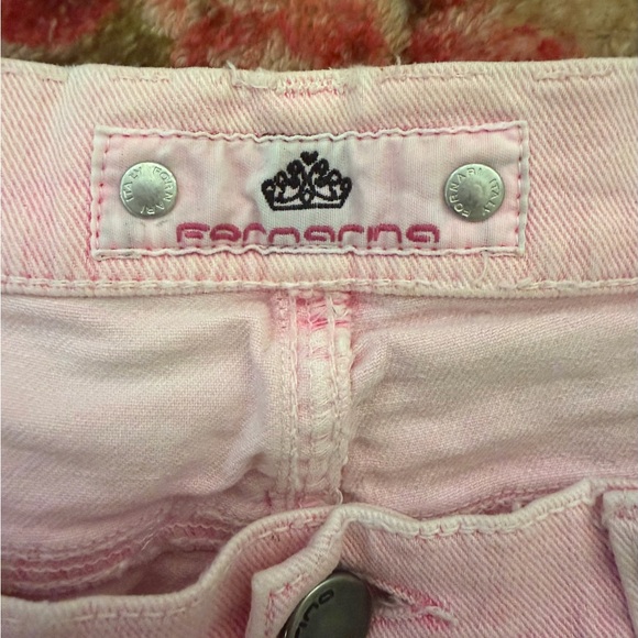 Fornarina Light Pink Women's Flare Jeans - Picture 6 of 6